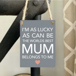 Metal sign (mum)