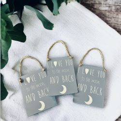 Metal sign ( I love you )