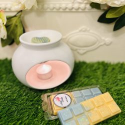 Orange blossom and coastal cypress