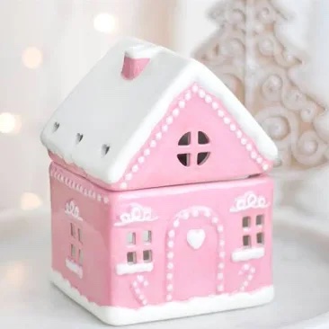 Pink gingerbread house burner - Image 2