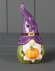 ceramic gonk with witches hat 🎃
