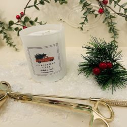 christmas tree candle approx  220g  🎄