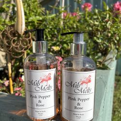 Pink pepper & rose luxury hand & body wash