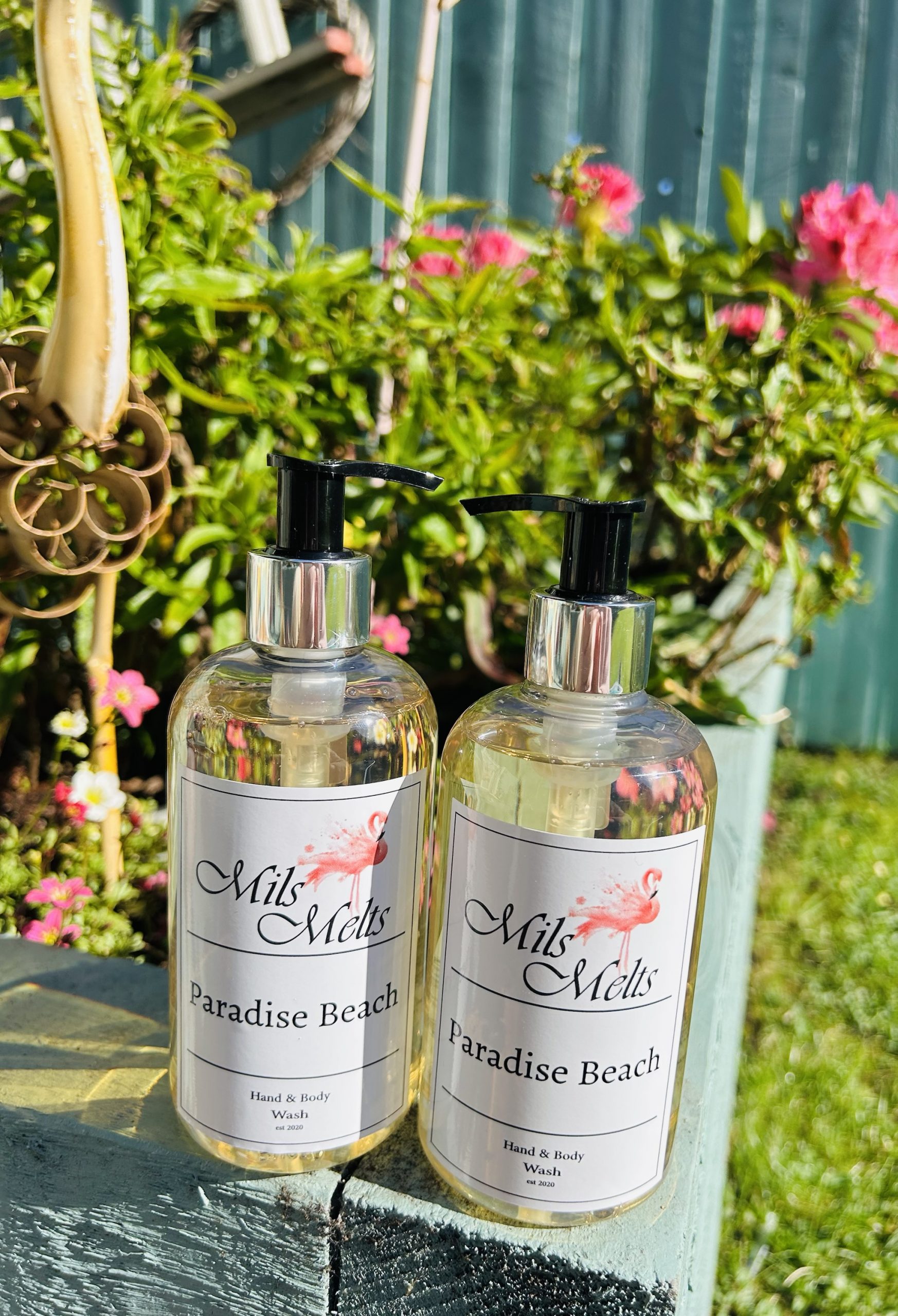 Paradise beach luxury hand and body wash