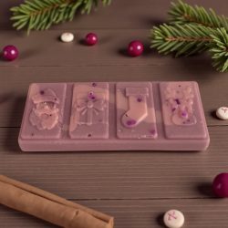 Blueberry frosting and marshmallow snap bar